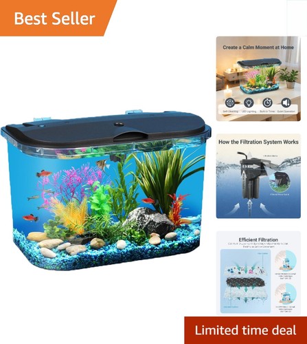 Gallon led aquarium kit with - led,